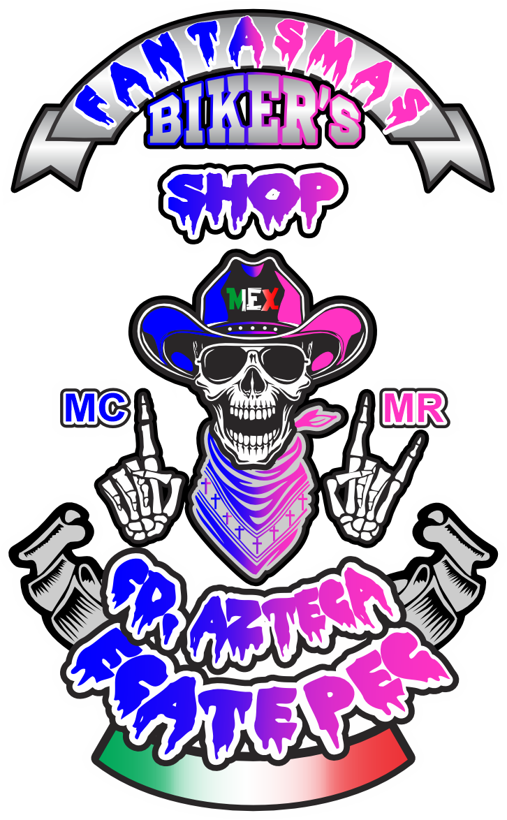 Fantasmas Biker's Shop, logo oficial